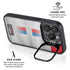 Serbia Soccer Flag iPhone 16 Pro Max Kickstand Case